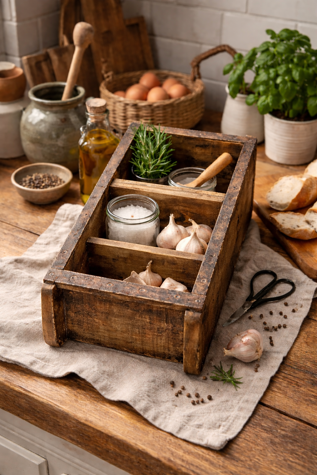 Ziegelform drei Fächer