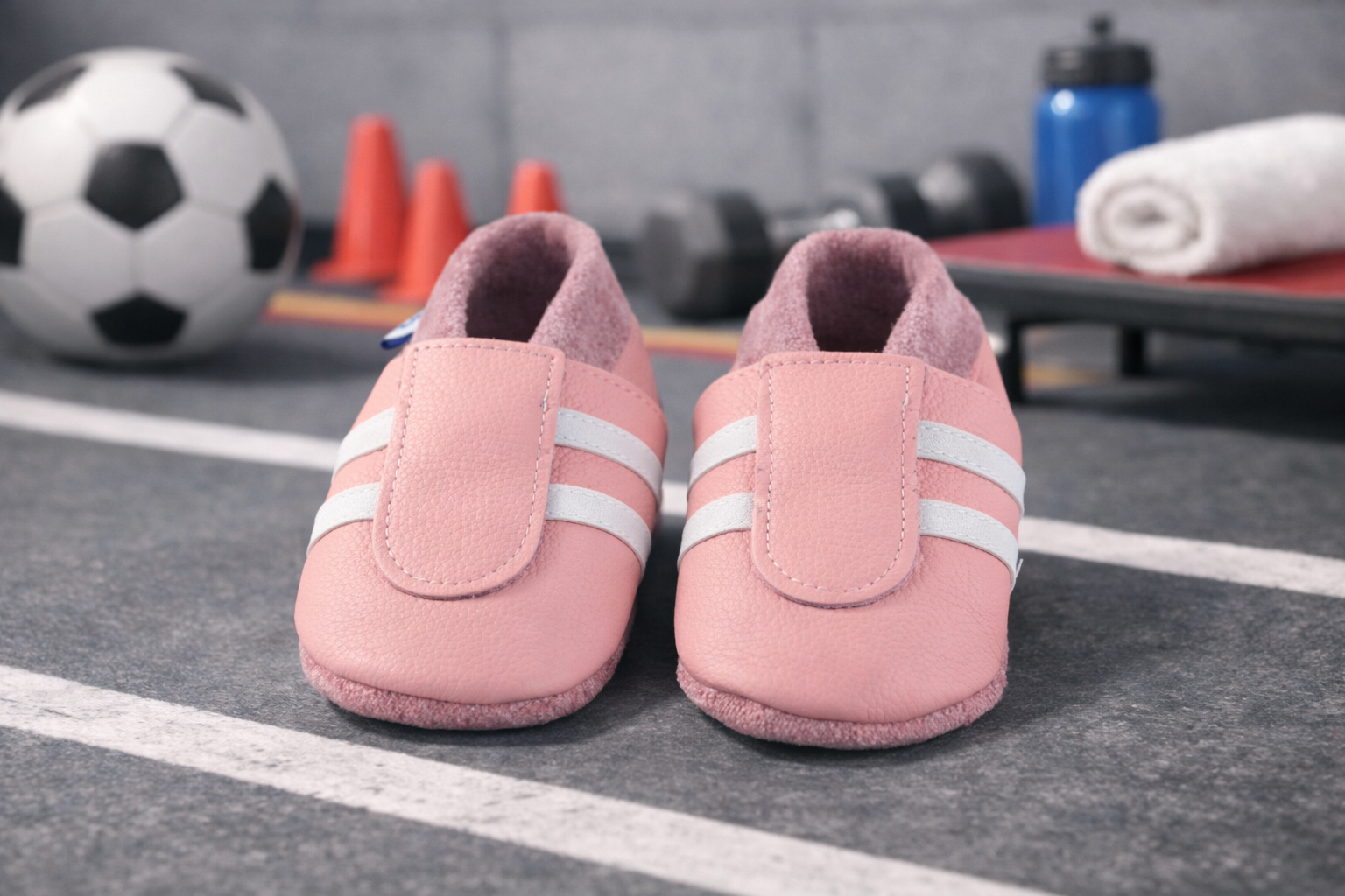 Krabbelschuhe - Sporty rosa