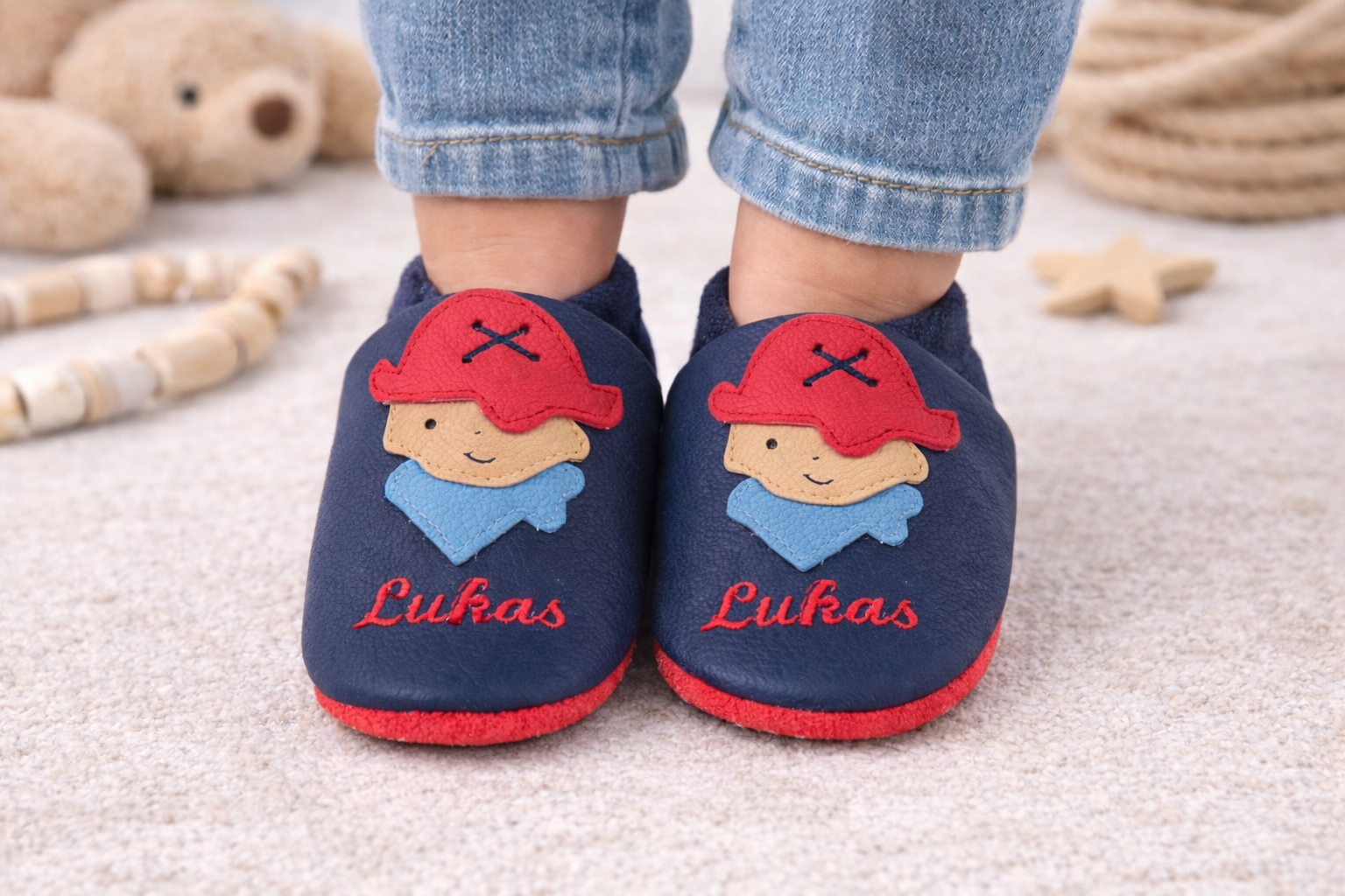 Krabbelschuhe - Seeräuber